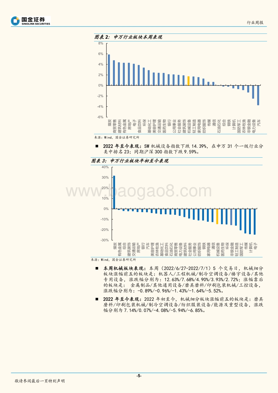 国金证券-机械行业研究_制造业复苏符合预期_关注叉车_油服_17页_1mb.pdf_第5页