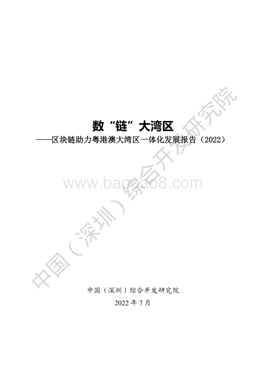 数“链”大湾区——区块链助力粤港澳大湾区一体化发展报告（2022）_103页_10mb.pdf_第2页