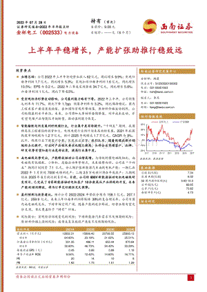 20220728-西南证券-金杯电工-002533.SZ-上半年平稳增长_产能扩张助推行稳致远_11页_2mb.pdf