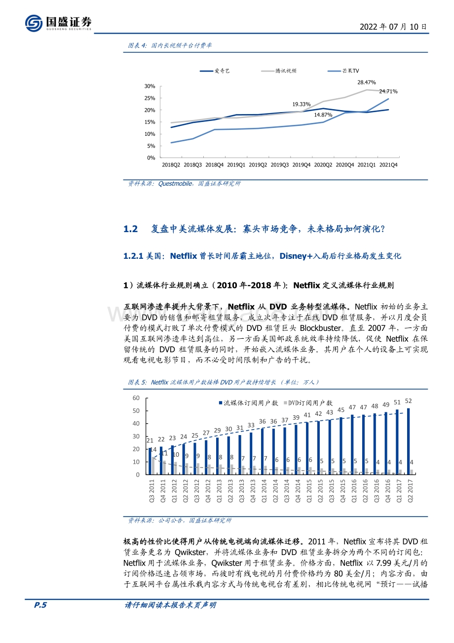 传媒行业深度：长视频行业盈利拐点新阶段论平台壁垒、外部冲击及规模效应_26页_2mb.pdf_第5页