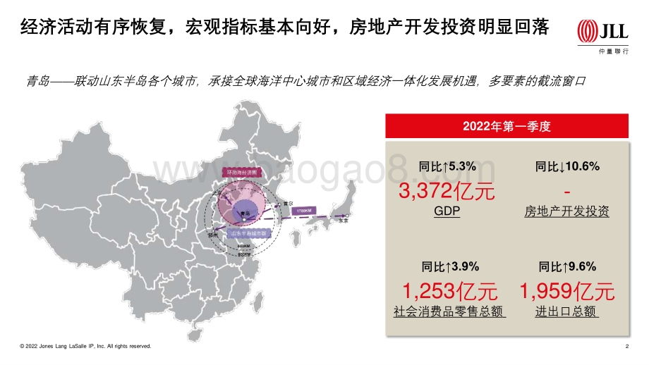 仲量联行青岛房地产市场2022年第二季度回顾及展望_34页_2mb.pdf_第2页