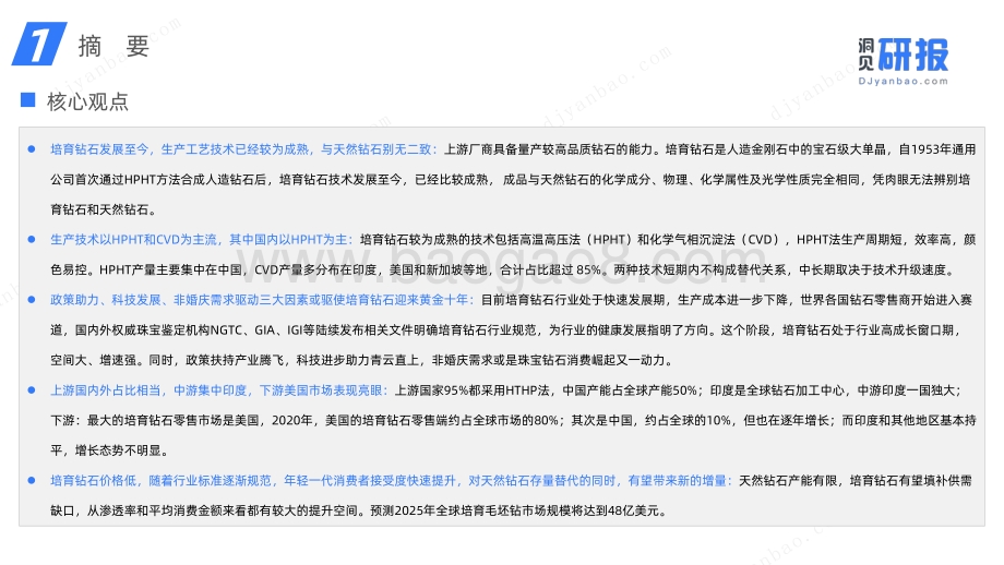 洞见研报：培育钻石行业研究报告_34页_4mb.pdf_第3页