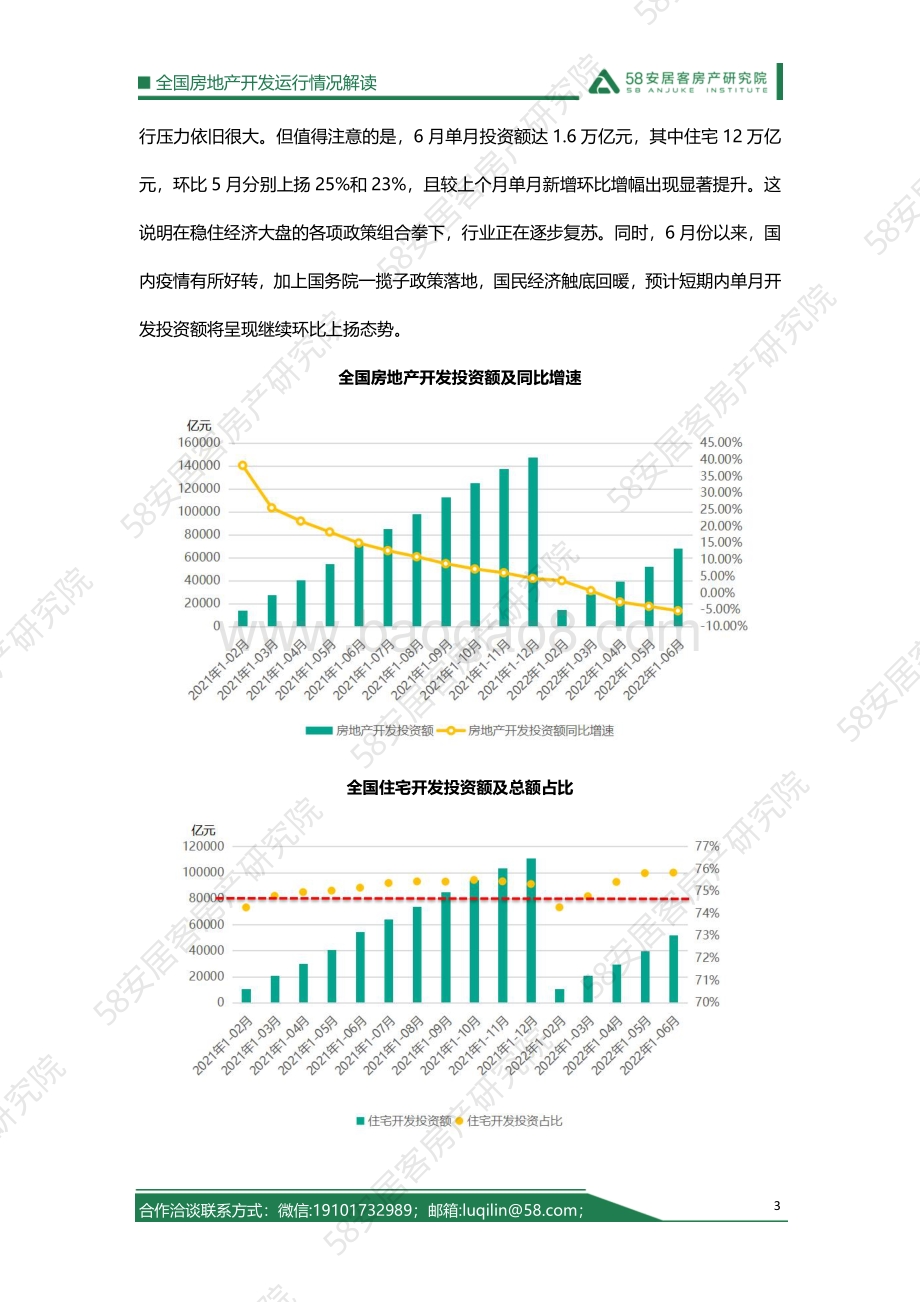 2022年1-6月房地产开发运行情况解读_11页_1mb.pdf_第3页