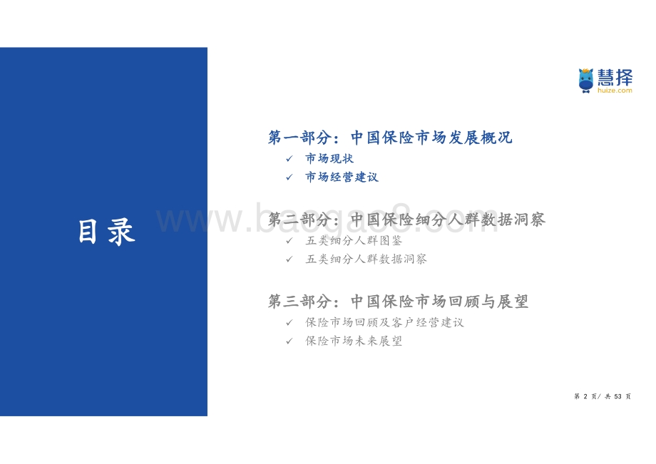 慧择：中国保险细分消费人群洞察白皮书_53页_1mb.pdf_第2页