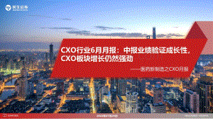 20220725-民生证券-CXO行业6月月报_中报业绩验证成长性_CXO板块增长仍然强劲_29页_2mb.pdf