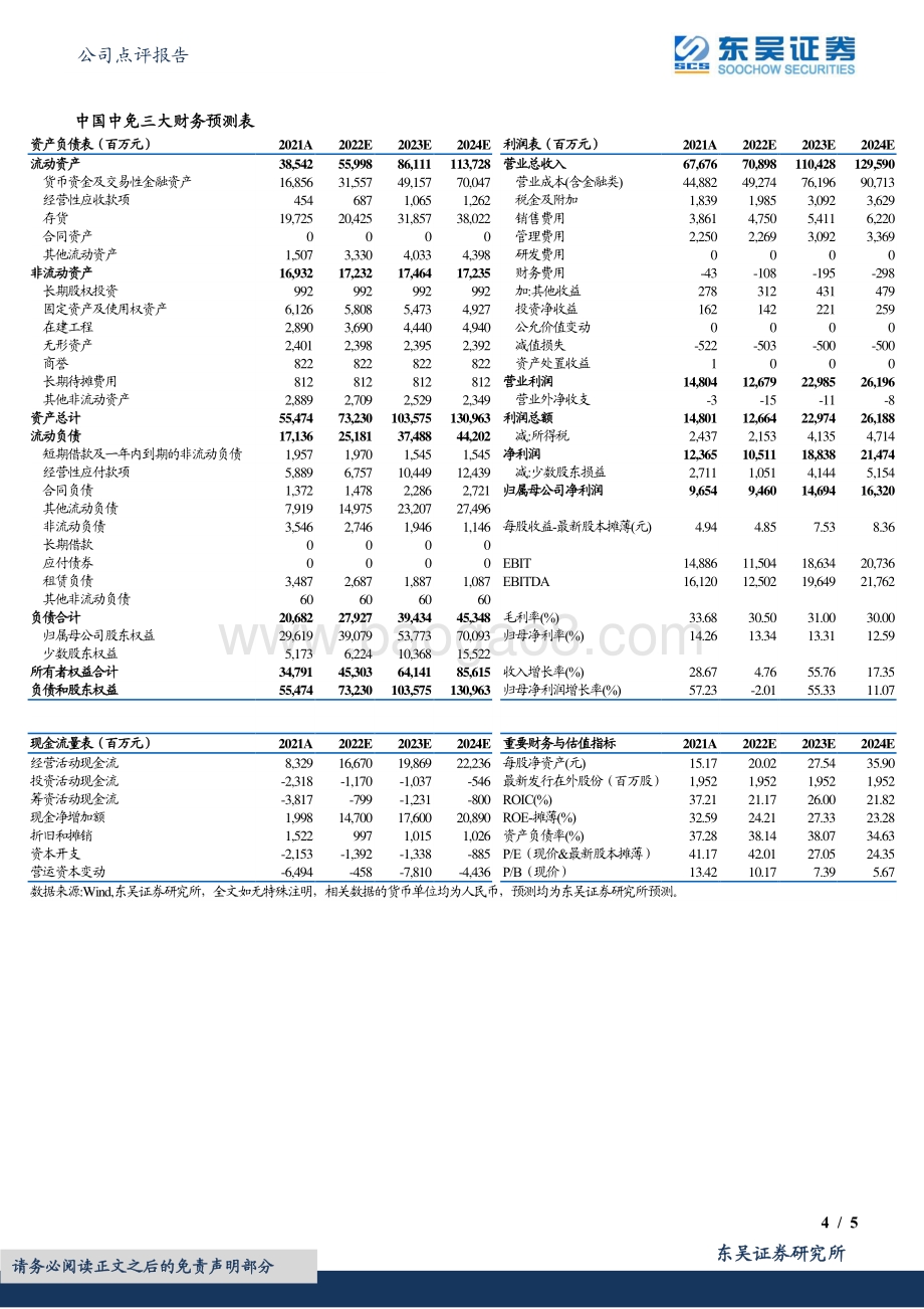 20220730-东吴证券-中国中免-601888.SH-第二届国际消费品博览会召开_免税商_奢侈品集团积极亮相_5页_805kb.pdf_第4页