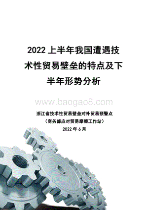 2022上半年我国遭遇技术性贸易壁垒的特点及下半年形势分析_43页_1mb.pdf