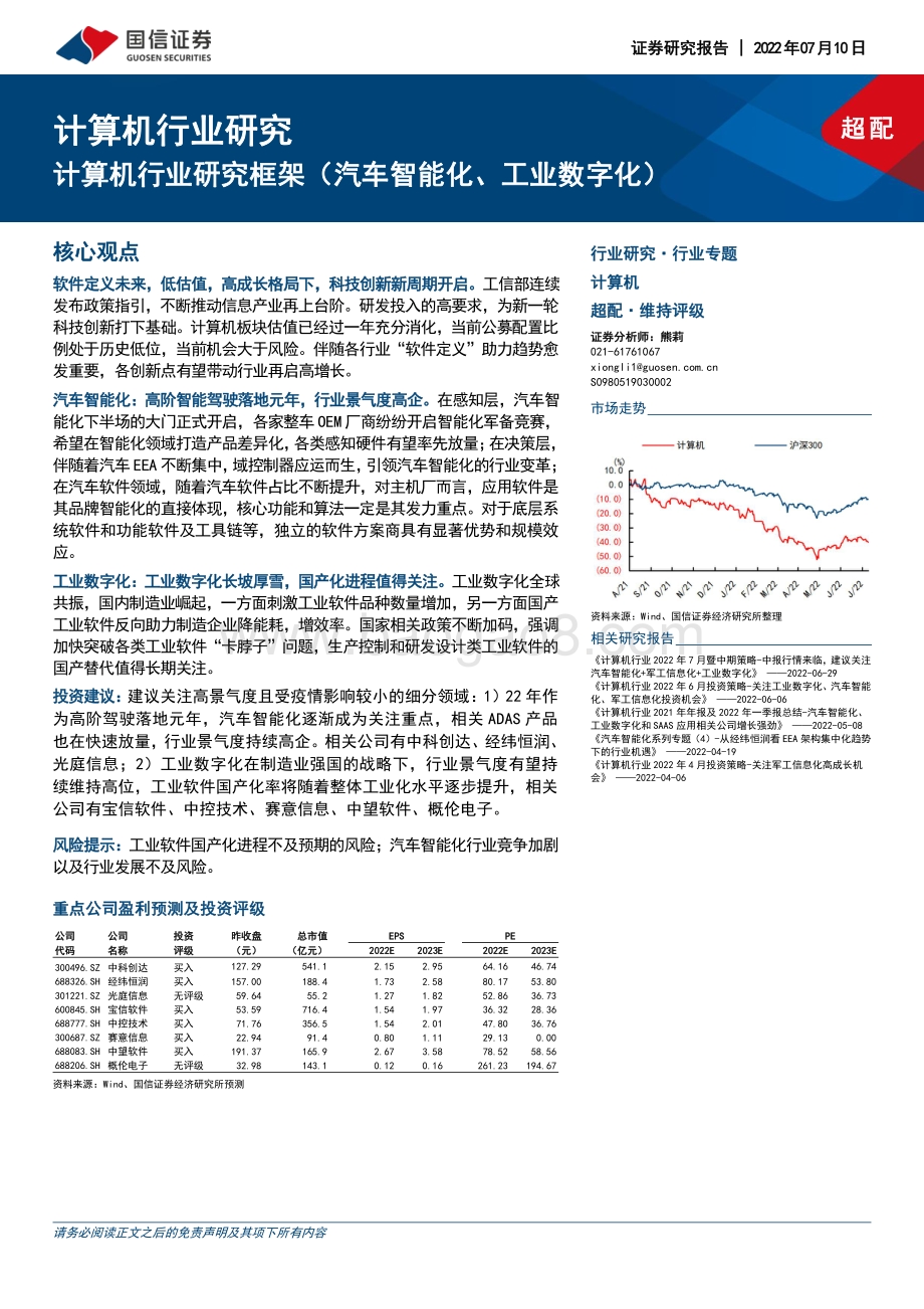 计算机行业研究框架（汽车智能化、工业数字化）_194页_14mb.pdf_第1页