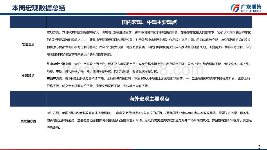 20220821-广发期货-宏观高频数据跟踪周报_国内中长期需警惕成本推动型的通胀风险_26页_2mb.pdf_第3页