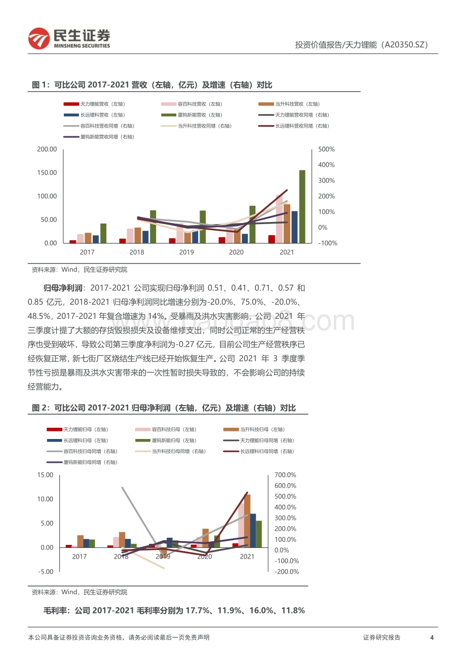 深度报告-20220805-民生证券-天力锂能-301152.SZ-投资价值分析报告_小动力领域一枝独秀_新能车领域开辟新空间_53页_4mb.pdf_第4页