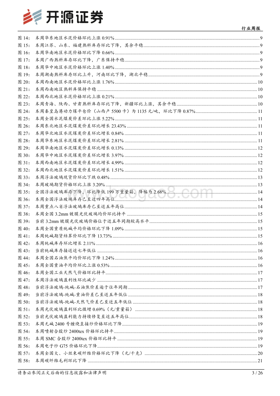 20220807-开源证券-建筑材料行业周报_停贷可控_水泥价格回升_关注板块底部机会_26页_2mb.pdf_第3页