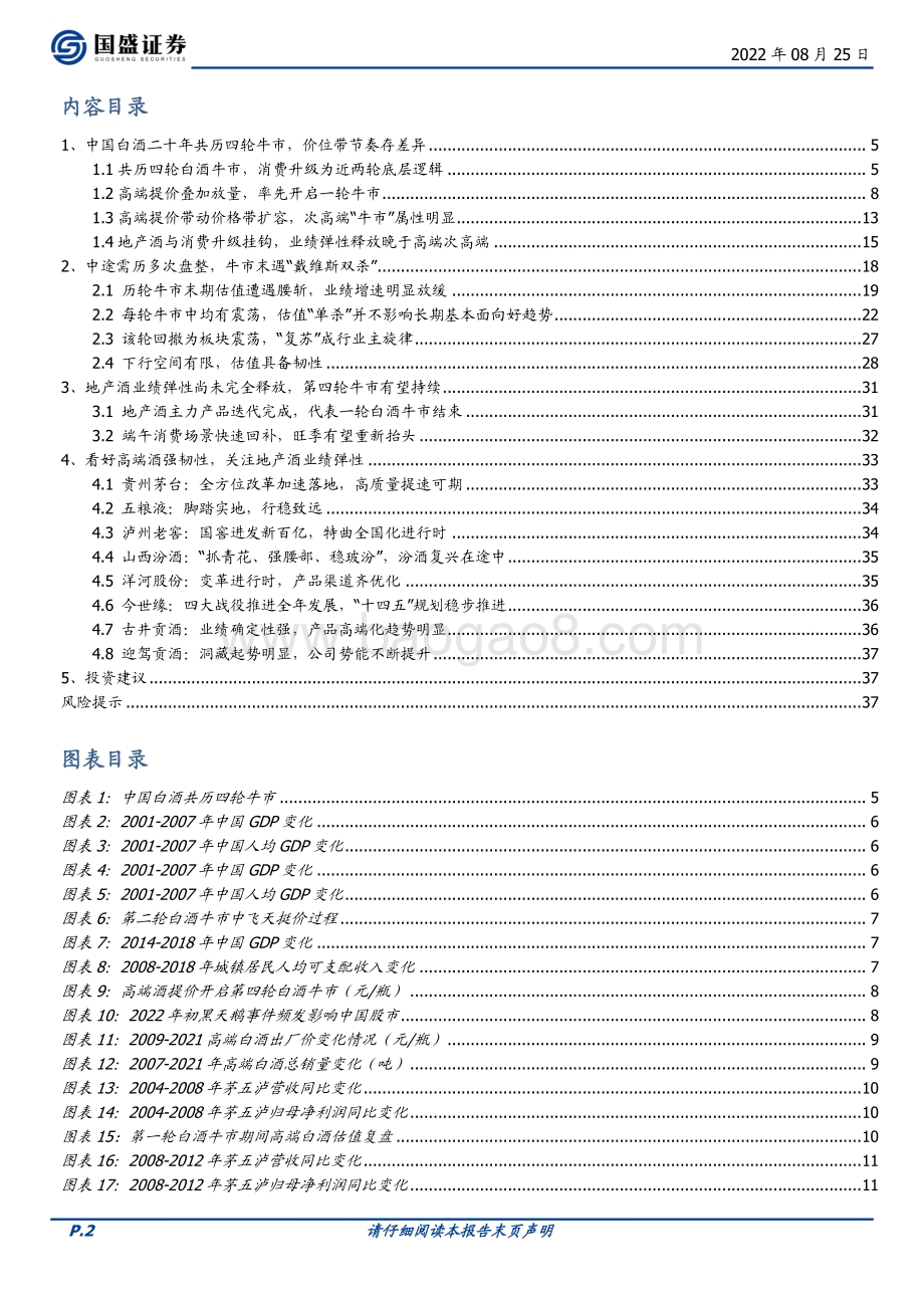 深度报告-20220825-国盛证券-食品饮料行业深度_二十年白酒发展周期复盘与思考_38页_1mb.pdf_第2页