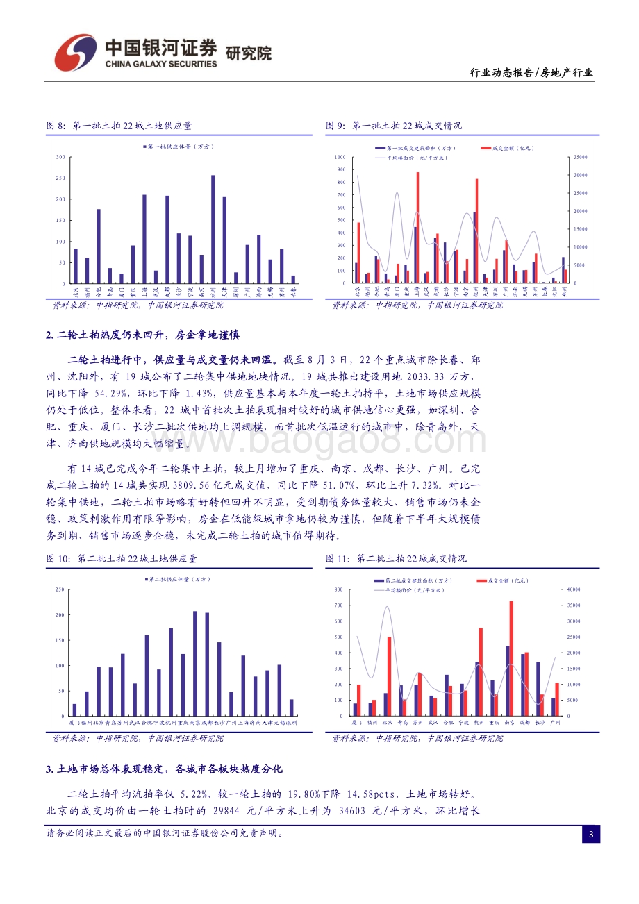 20220805-中国银河-房地产7月行业动态报告_销售艰难复苏_热点城市土地市场热度回升_25页_1mb.pdf_第5页