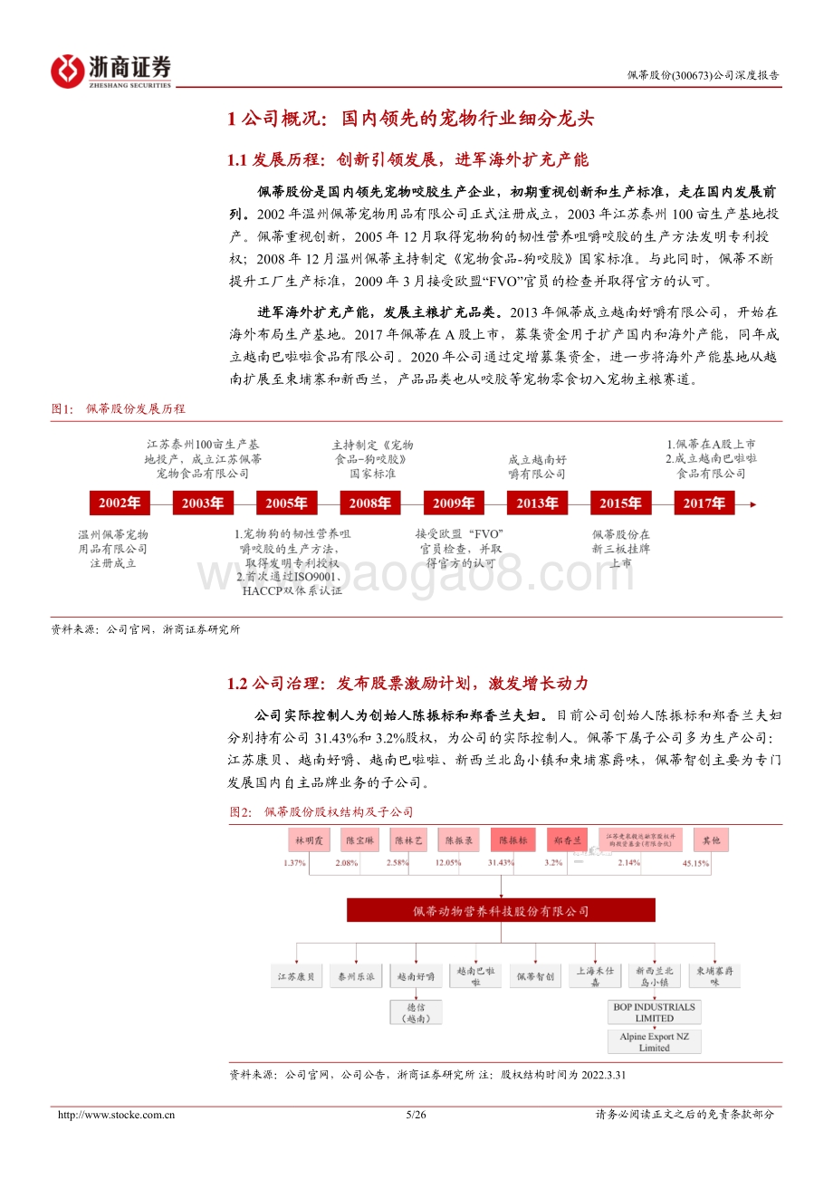 深度报告-20220811-浙商证券-佩蒂股份-300673.SZ-佩蒂股份深度报告_双轮驱动_品类拓展_高速成长的宠物细分龙头_26页_2mb.pdf_第5页