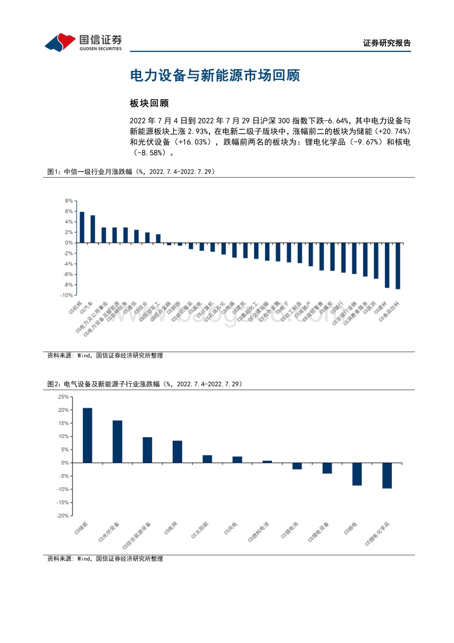 20220807-国信证券-电力设备新能源2022年8月投资策略_电动车需求强劲_光伏产业链顺价通畅_21页_5mb.pdf_第5页
