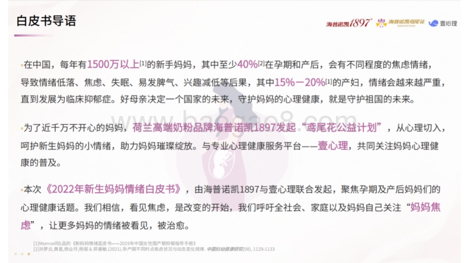壹心理：2022年新生妈妈情绪白皮书_27页_7mb.pdf_第2页