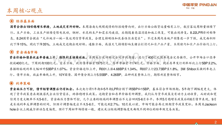 20220828-平安证券-_固收周报_稳增长政策接续_债市短暂逆风（2022年第33期总第98期）_31页_2mb.pdf_第2页