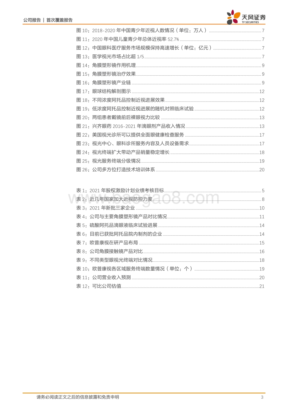 深度报告-20220801-天风证券-欧普康视-300595.SZ-近视防控全产业链布局的综合服务商_23页_2mb.pdf_第3页