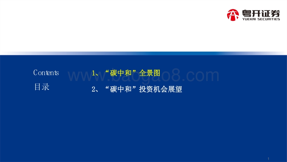 20220811-粤开证券-ESG投资系列——双碳目标下投资机会展望_20页_1mb.pdf_第2页