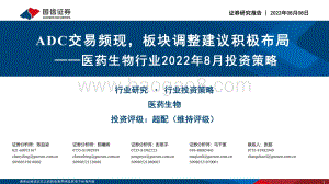 20220808-国信证券-医药生物行业2022年8月投资策略_ADC交易频现_板块调整建议积极布局_32页_3mb.pdf