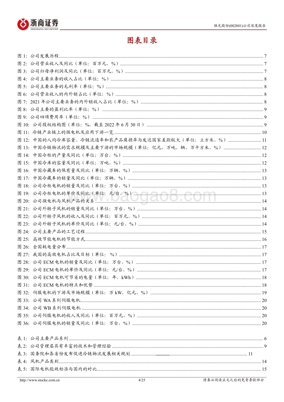 深度报告-20220810-浙商证券-微光股份-002801.SZ-微光股份深度报告_节能电机快速突破_受益冷链发展和电机能效提升_25页_2mb.pdf_第4页