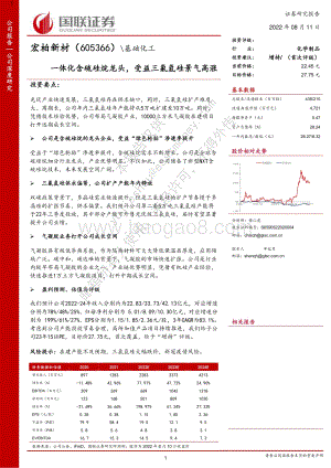深度报告-20220811-国联证券-宏柏新材-605366.SH-一体化含硫硅烷龙头_受益三氯氢硅景气高涨_32页_3mb.pdf