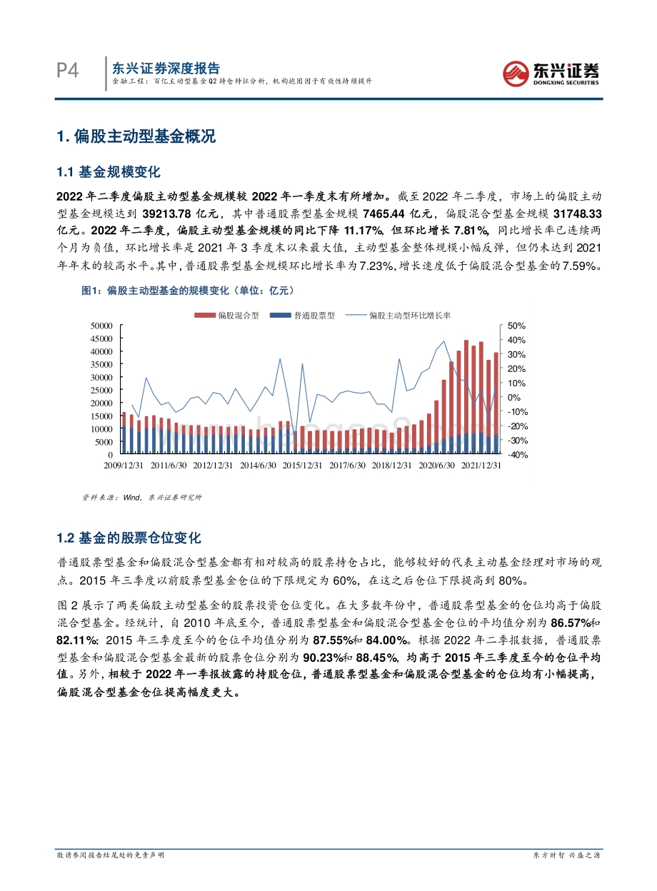 20220804-东兴证券-量化基金研究系列_百亿主动型基金Q2持仓特征分析_机构抱团因子有效性持续提升_20页_1mb.pdf_第4页