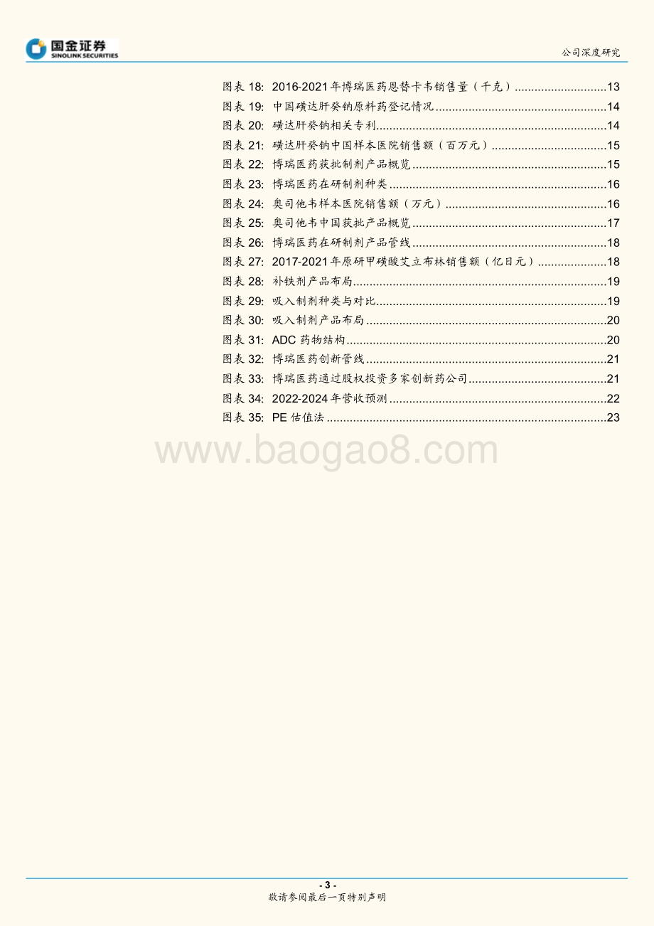 深度报告-20220809-国金证券-博瑞医药-688166.SH-精于稀缺高难合成药物_布局高端制剂产能_26页_3mb.pdf_第3页