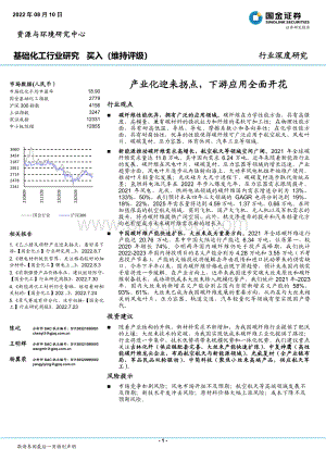 深度报告-20220810-国金证券-基础化工行业研究_产业化迎来拐点_下游应用全面开花_40页_3mb.pdf
