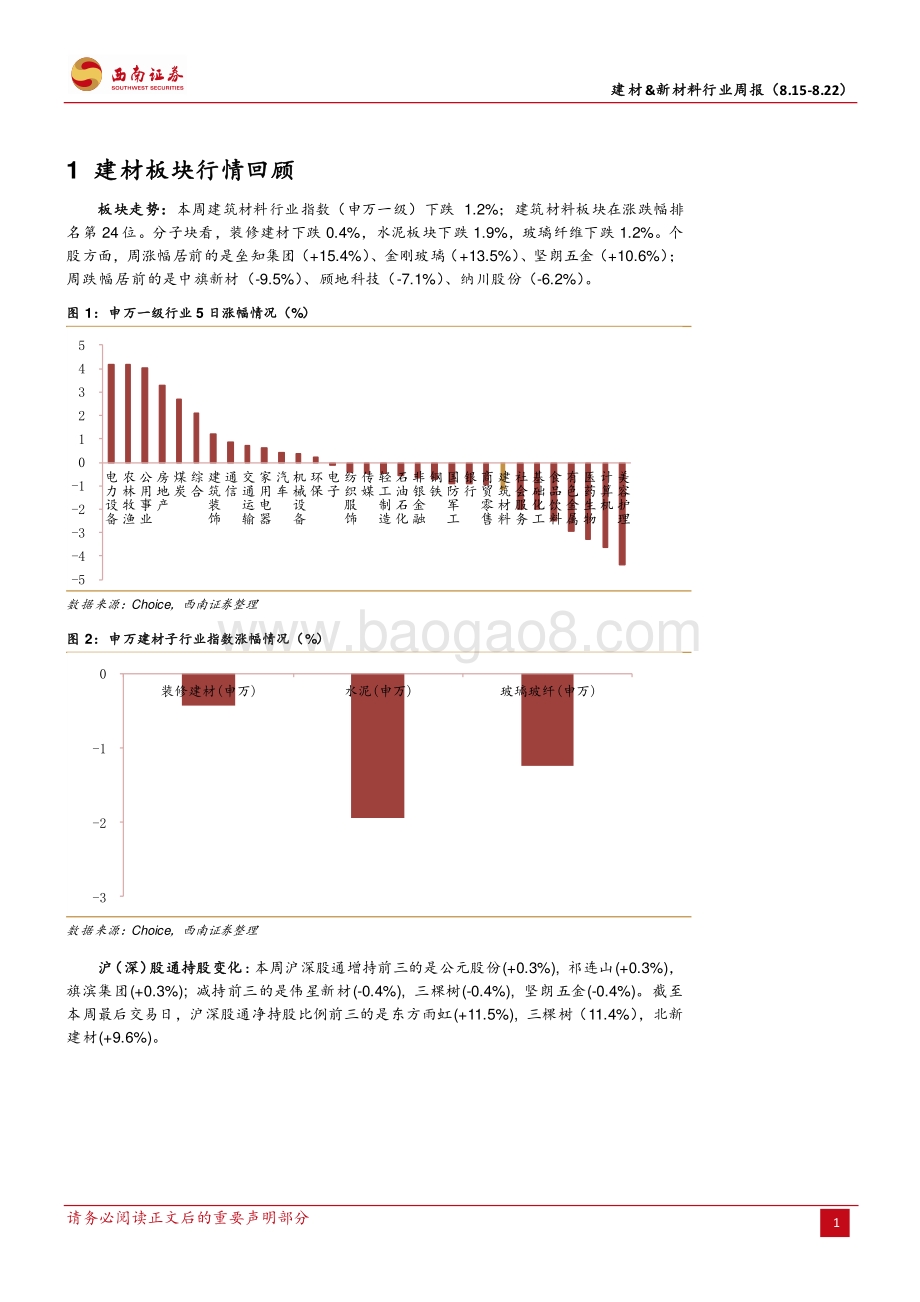 20220822-西南证券-建材_新材料行业周报_央行非对称下调LPR_稳地产供需政策加码_20页_2mb.pdf_第5页