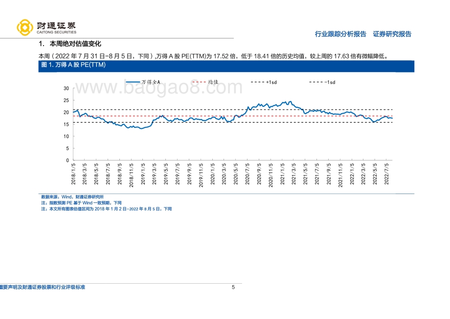 20220808-财通证券-社会服务行业跟踪分析报告_商社板块估值周报_38页_2mb.pdf_第5页