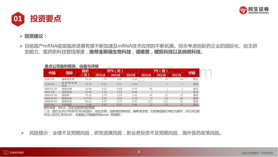 20220829-民生证券-医药新创新之创新药月报_创新药行业7月月报_新一代mRNA技术进入产业验证阶段_国内生物药申报数持续增长_26页_17mb.pdf_第5页