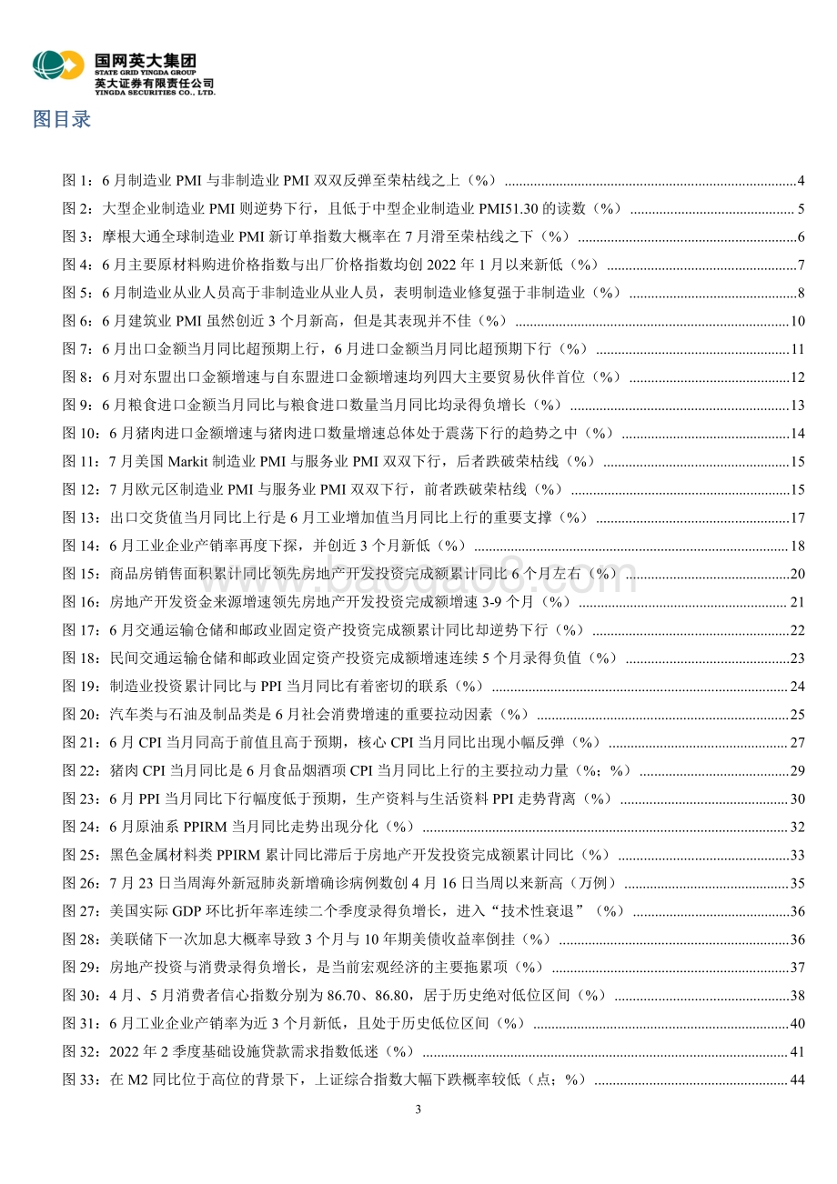 20220802-英大证券-2022年6月宏观经济月报_全球经济增速面临下行压力_国内宏观政策要在扩大需求上积极作为_50页_3mb.pdf_第3页
