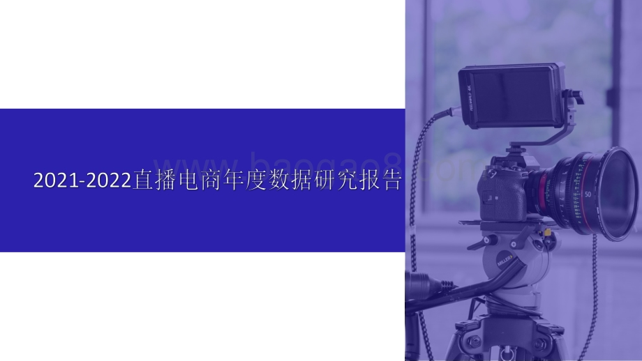 2021-2022直播电商年度数据研究报告.pdf_第1页