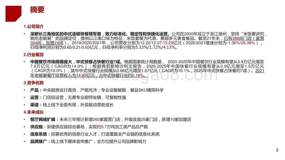 新股系列老娘舅长三角中式快餐研究报告.pptx_第2页