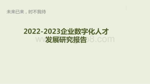 2022-2023企业数字化人才发展研究报告.pptx