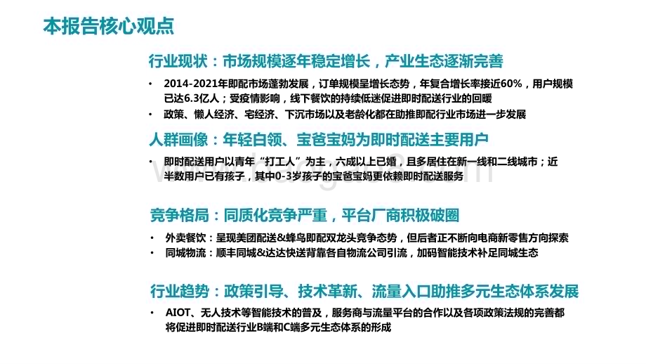 2022-2023中国即时配送行业研究报告.pptx_第2页