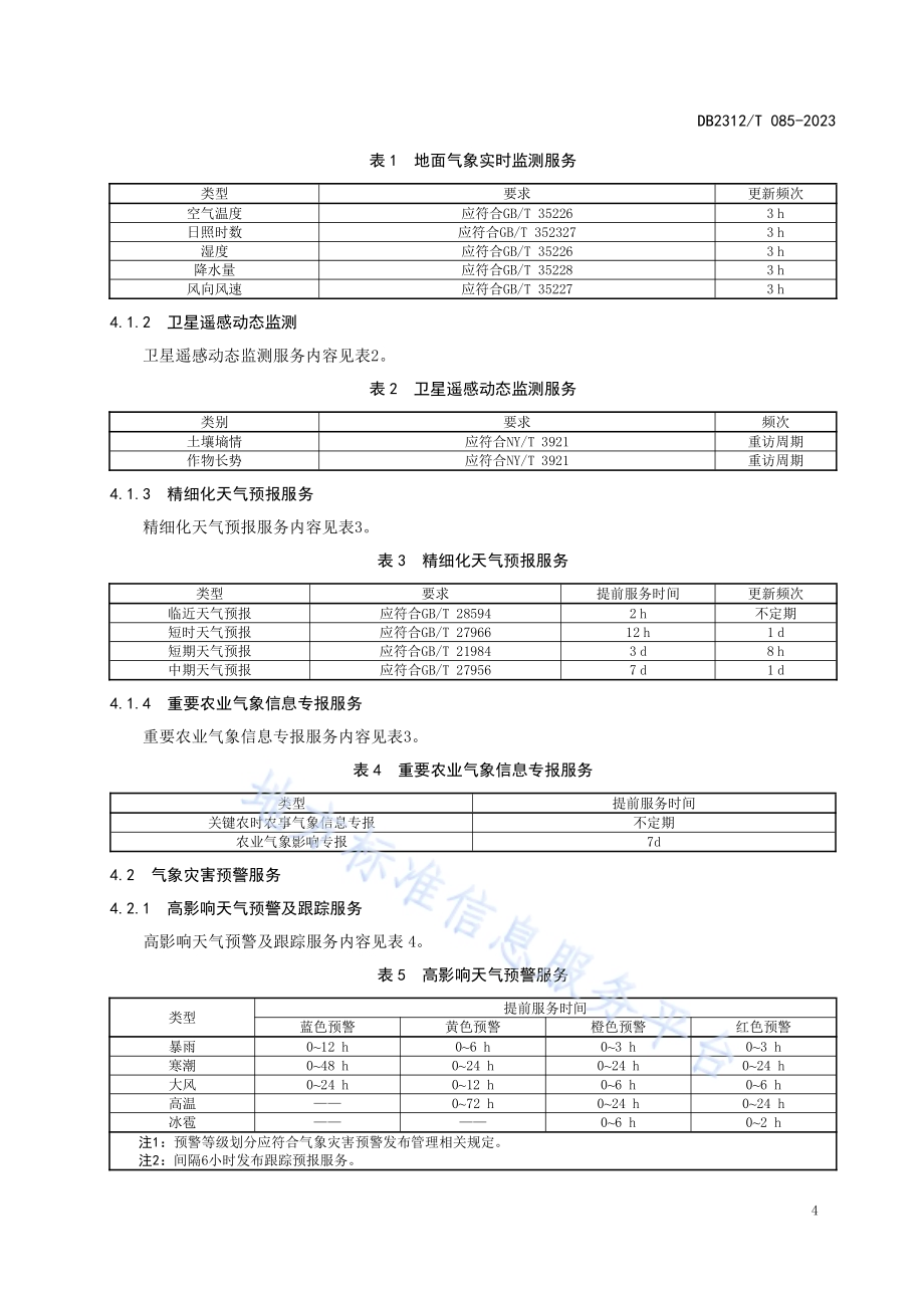特色农业气象服务 鲜食玉米DB2312／T 085-2023.pdf_第5页