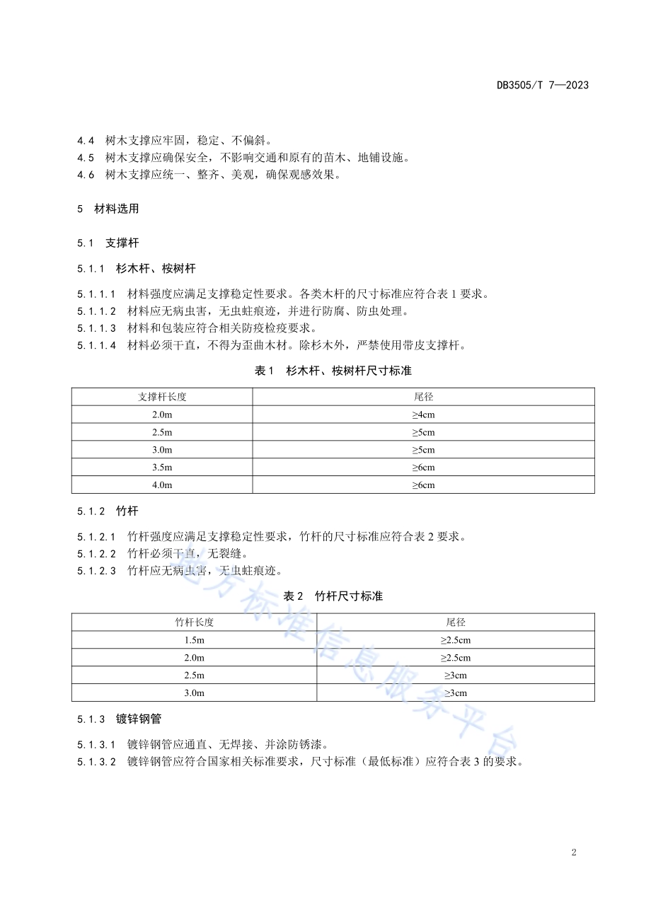 城市园林树木支撑技术规程DB3505／T 7—2023.pdf_第4页
