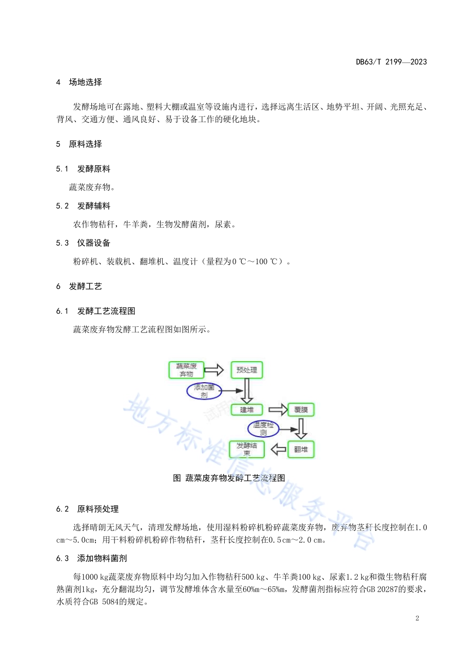 蔬菜废弃物制作栽培基质技术规程DB63／T 2199-2023.pdf_第4页