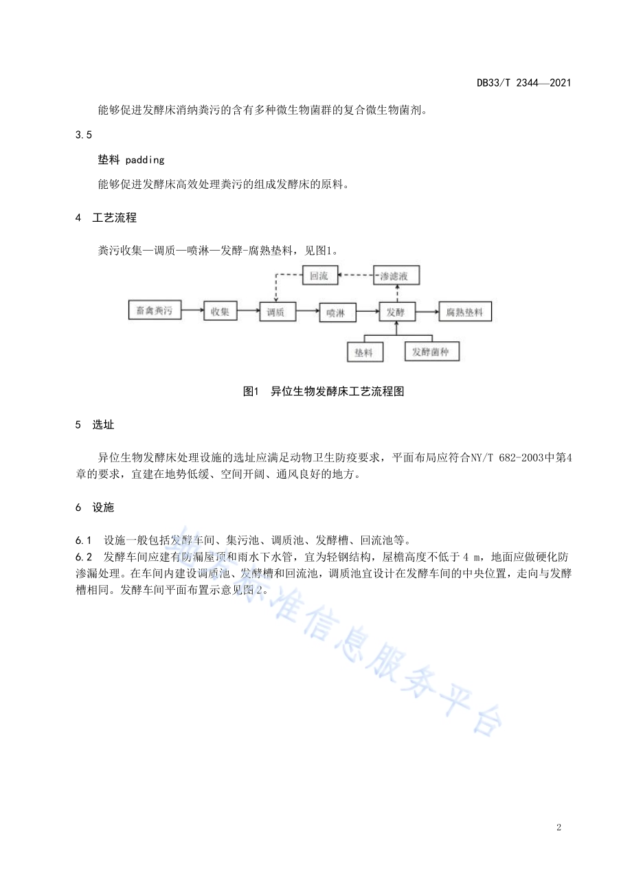 畜禽粪污异位生物发酵床处理技术规范DB33／T 2344-2021.pdf_第4页