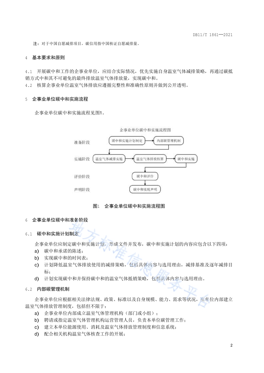 企事业单位碳中和实施指南DB11／T 1861-2021.pdf_第5页