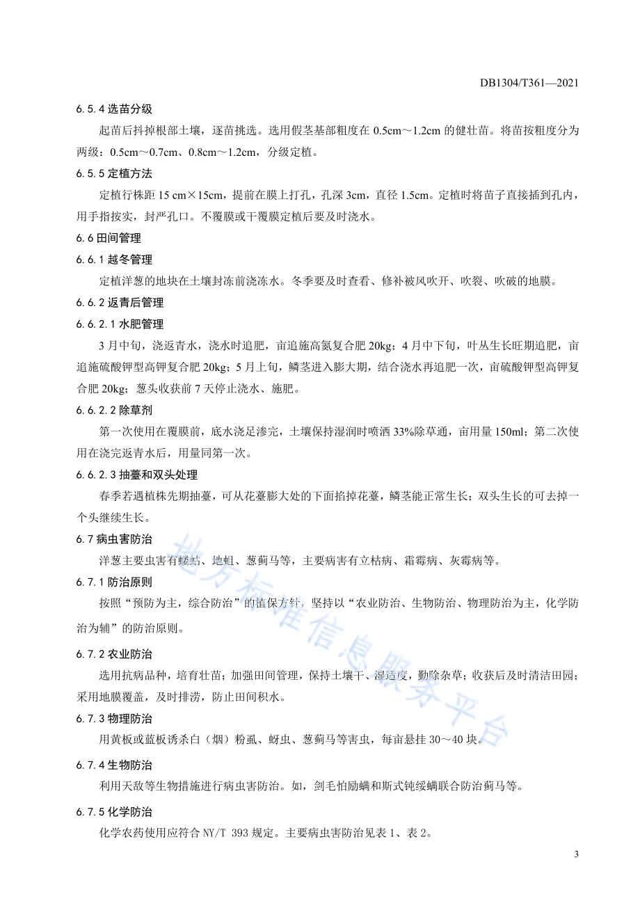 鸡泽辣椒洋葱套种模式生产技术规程DB1304／T 361-2021.pdf_第5页