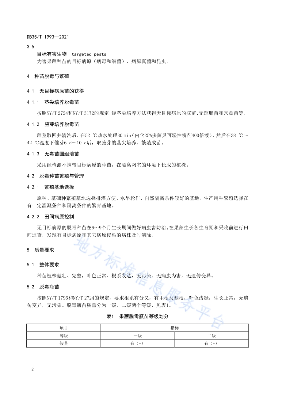 果蔗脱毒种苗质量与技术DB35／T 1993-2021.pdf_第5页