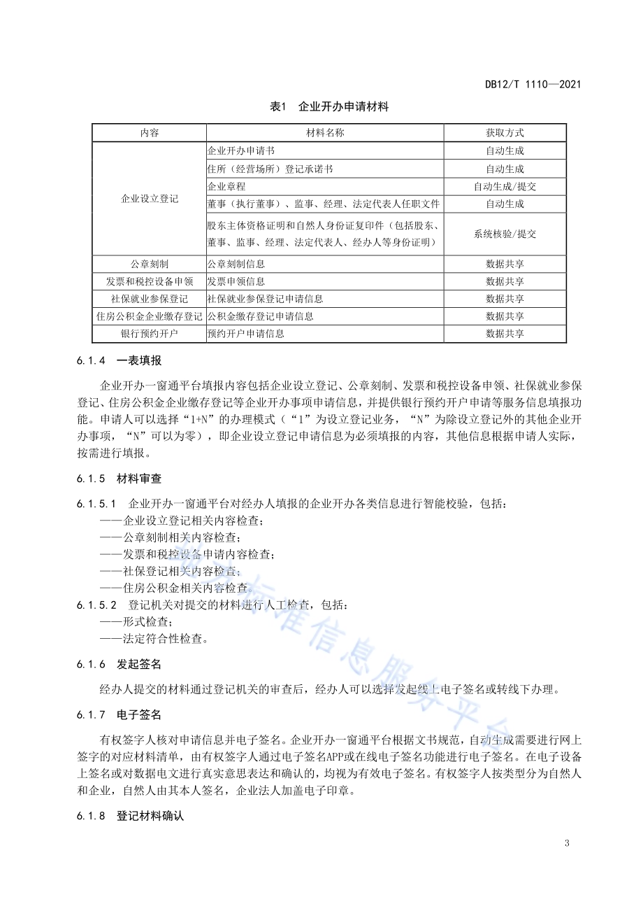 企业开办登记规范DB12／T 1110-2021.pdf_第5页