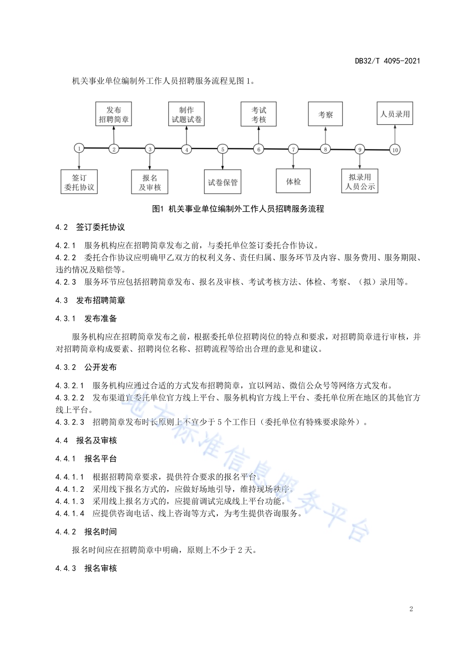 机关事业单位编制外工作人员招聘服务规范DB32／T 4095-2021.pdf_第5页