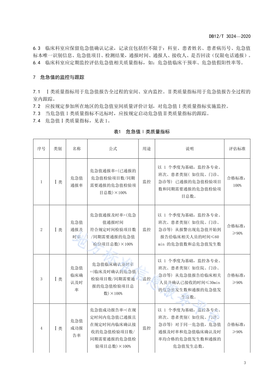 医学检验危急值获取与应用技术规范DB12／T 3024-2020.pdf_第5页