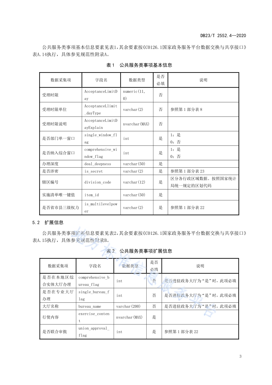 政务服务事项规范第4部分 ：公共服务类事项DB23／T 2552.4—2020.pdf_第4页