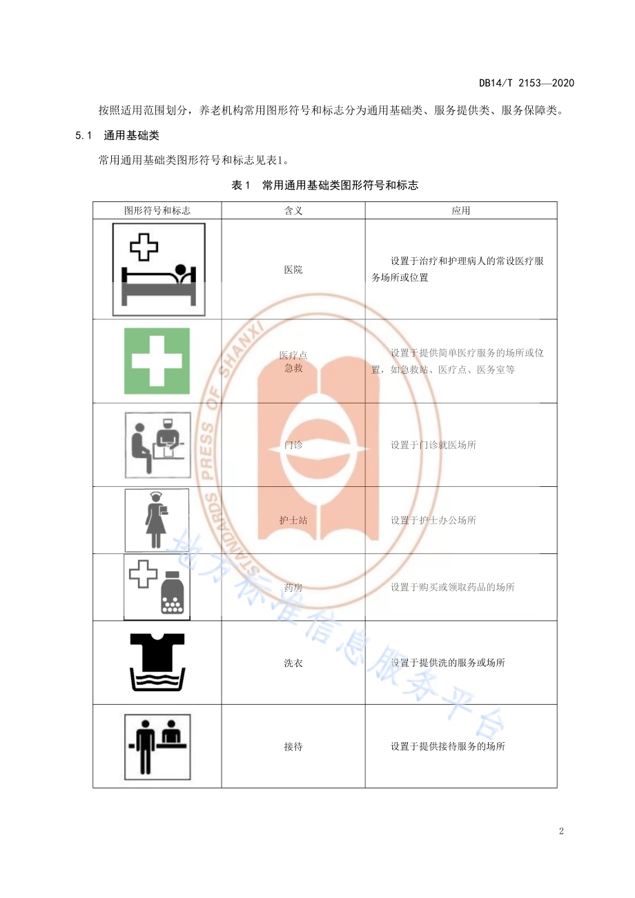 《养老机构常用图形符号及标志应用要求》DB14／T 2153-2020.pdf_第5页