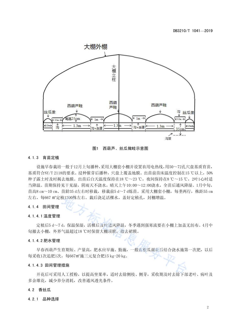 设施西葫芦-香丝瓜-芹菜高效栽培模式技术规程DB3210／T 1041-2019.pdf_第4页
